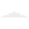 Ekena Millwork Saratoga Architectural Grade PVC Gable Bracket, 72"W x 15"H x 2"D x 6"F, 5/12 Pitch GBP072X15X0206SAR00 - alternate 2